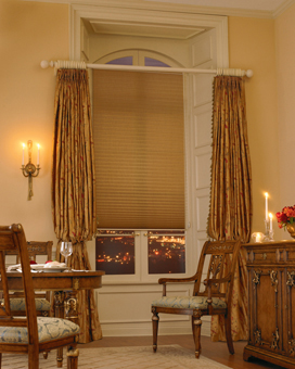 hunter douglass shades pleated window treatments