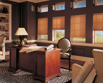 office window shades classic browns