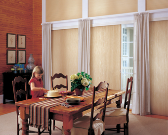 dining room shades drapes full windows