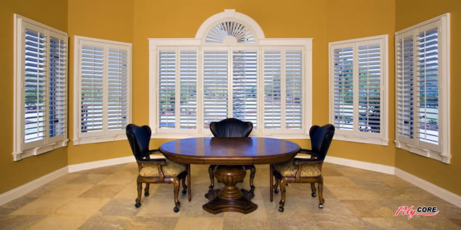 sunland shutters metal dining room shutters