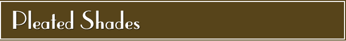 pleated shades window blinds